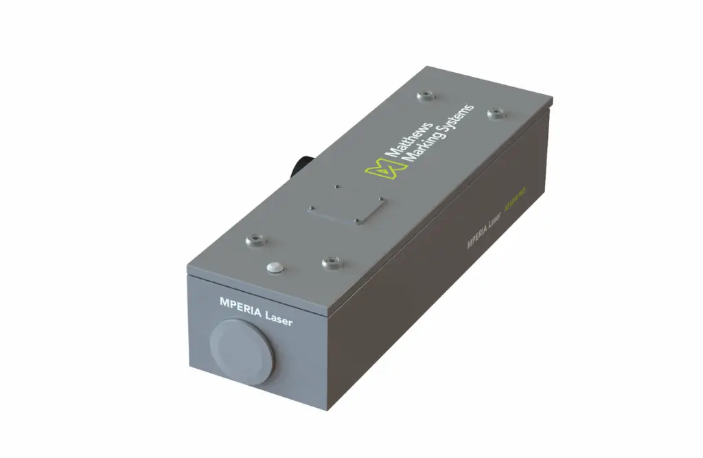 5 W UV-laser för industriell märkning från Matthews Marking Systems